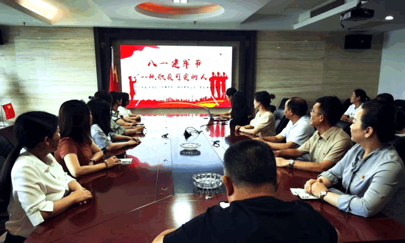 黨總支組織開(kāi)展“崢嶸歲月，致敬最可愛(ài)的人”主題黨日活動(dòng)